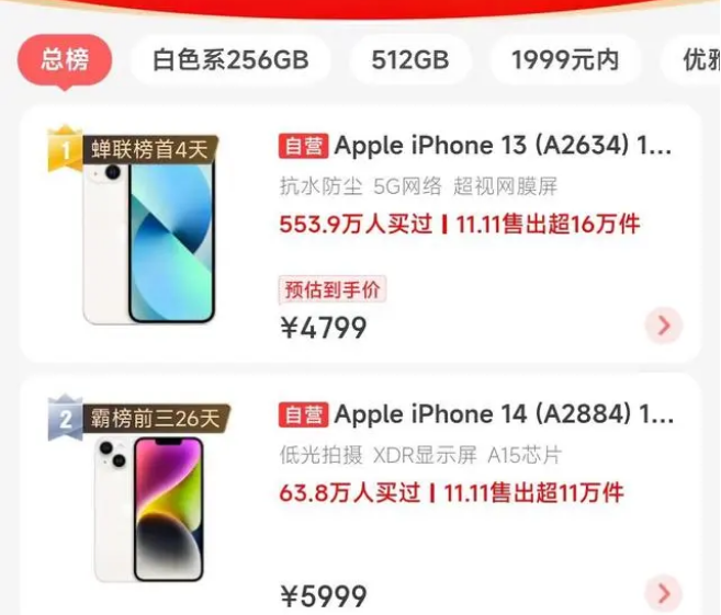 南和苹果14维修分享iPhone14配置不如同价位的安卓还能大卖 
