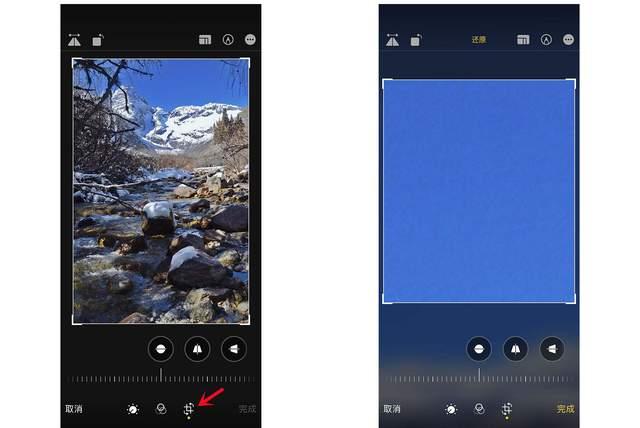 南和苹果手机维修分享iPhone手机如何使用裁剪功能隐藏照片 