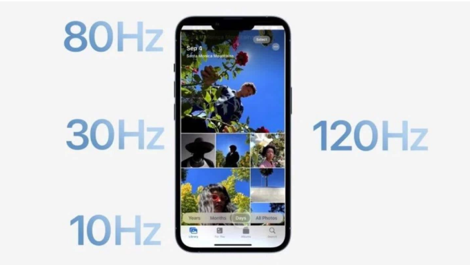 南和苹果14维修分享iPhone 14有高刷吗 