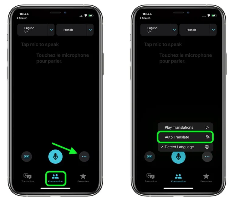 南和苹果手机维修分享iOS 15 “翻译” App 新改进 