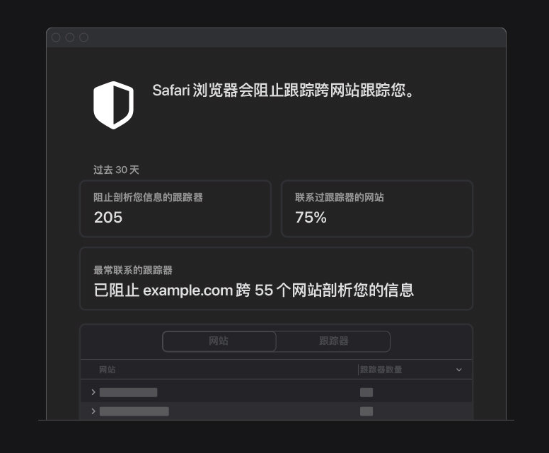 南和苹果手机维修分享如何在 Safari 浏览器中查看和打开隐私报告 